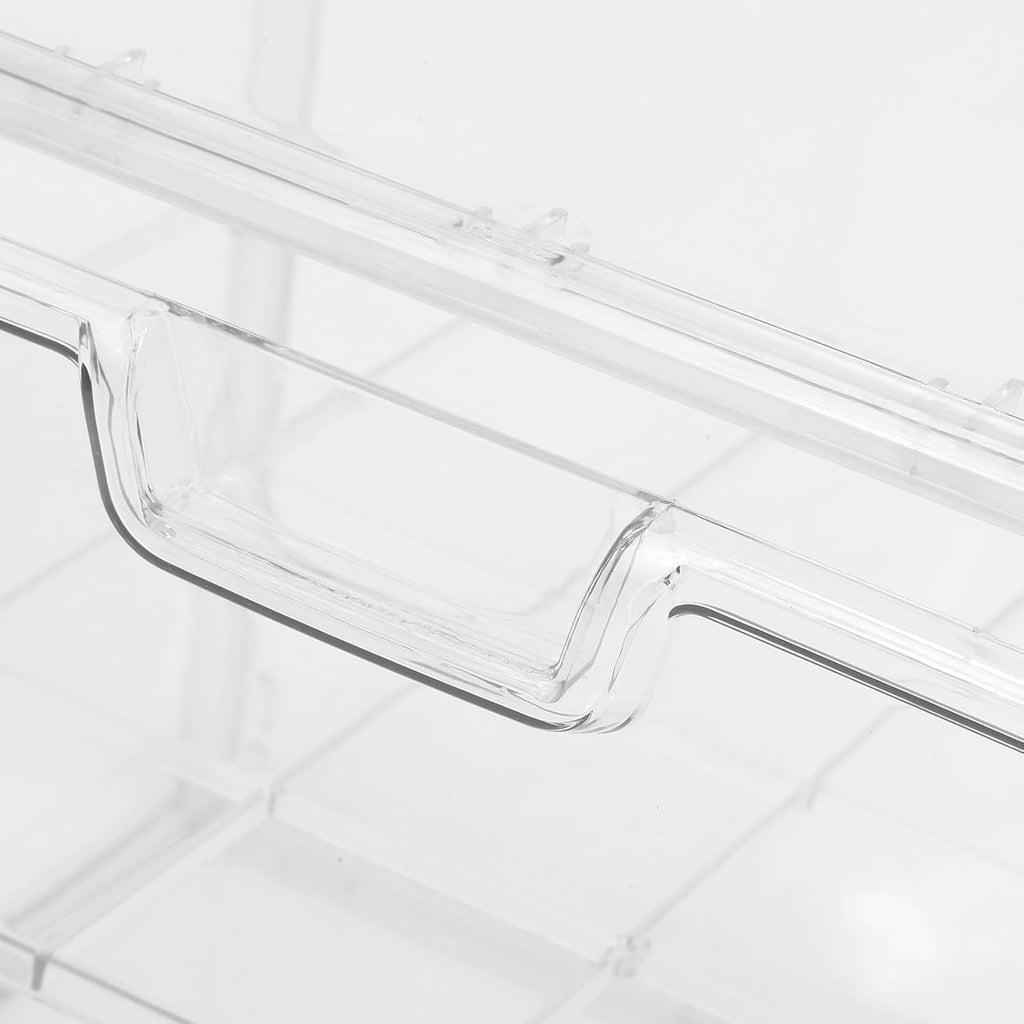 🧴 Clear Countertop Organizer 🌟 Multi-Compartment & Stylish 🏡✨