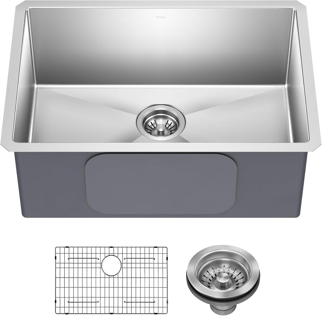 ✨ Sleek 30" Stainless Steel Kitchen Sink 🥂🧼 Perfect for Modern Homes 🏡✨