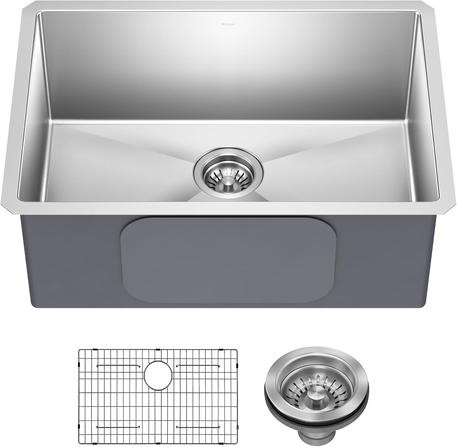 ✨ Sleek 30" Stainless Steel Kitchen Sink 🥂🧼 Perfect for Modern Homes 🏡✨