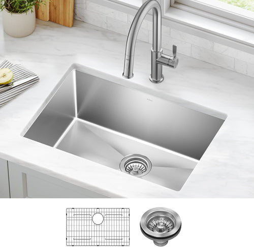 ✨ Sleek 30" Stainless Steel Kitchen Sink 🥂🧼 Perfect for Modern Homes 🏡✨