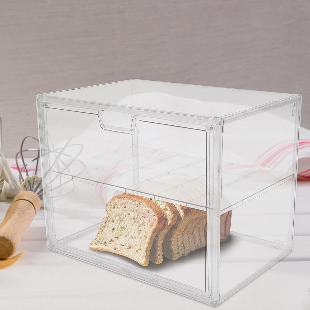 🧴 Clear Countertop Organizer 🌟 Multi-Compartment & Stylish 🏡✨