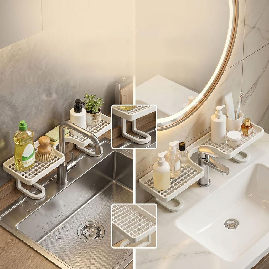🛁 Bathroom Storage Rack 🧴✨ Multi-Layer & Space-Saving 🌿💎