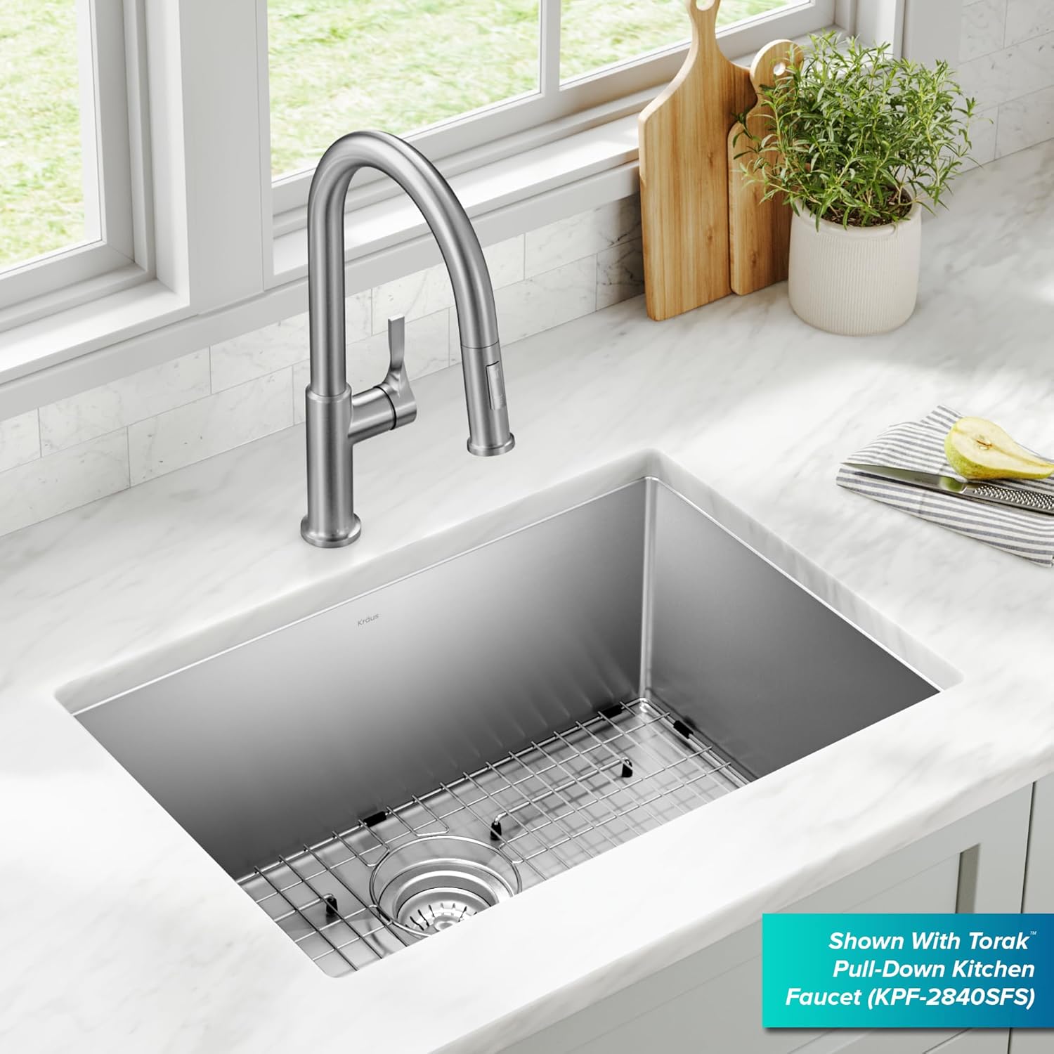 ✨ Sleek 30" Stainless Steel Kitchen Sink 🥂🧼 Perfect for Modern Homes 🏡✨