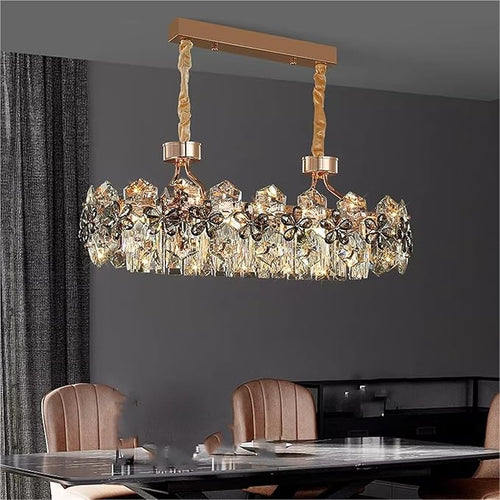 Crystal Glow Chandelier ✨💎 Luxury Lighting 🏡🌟