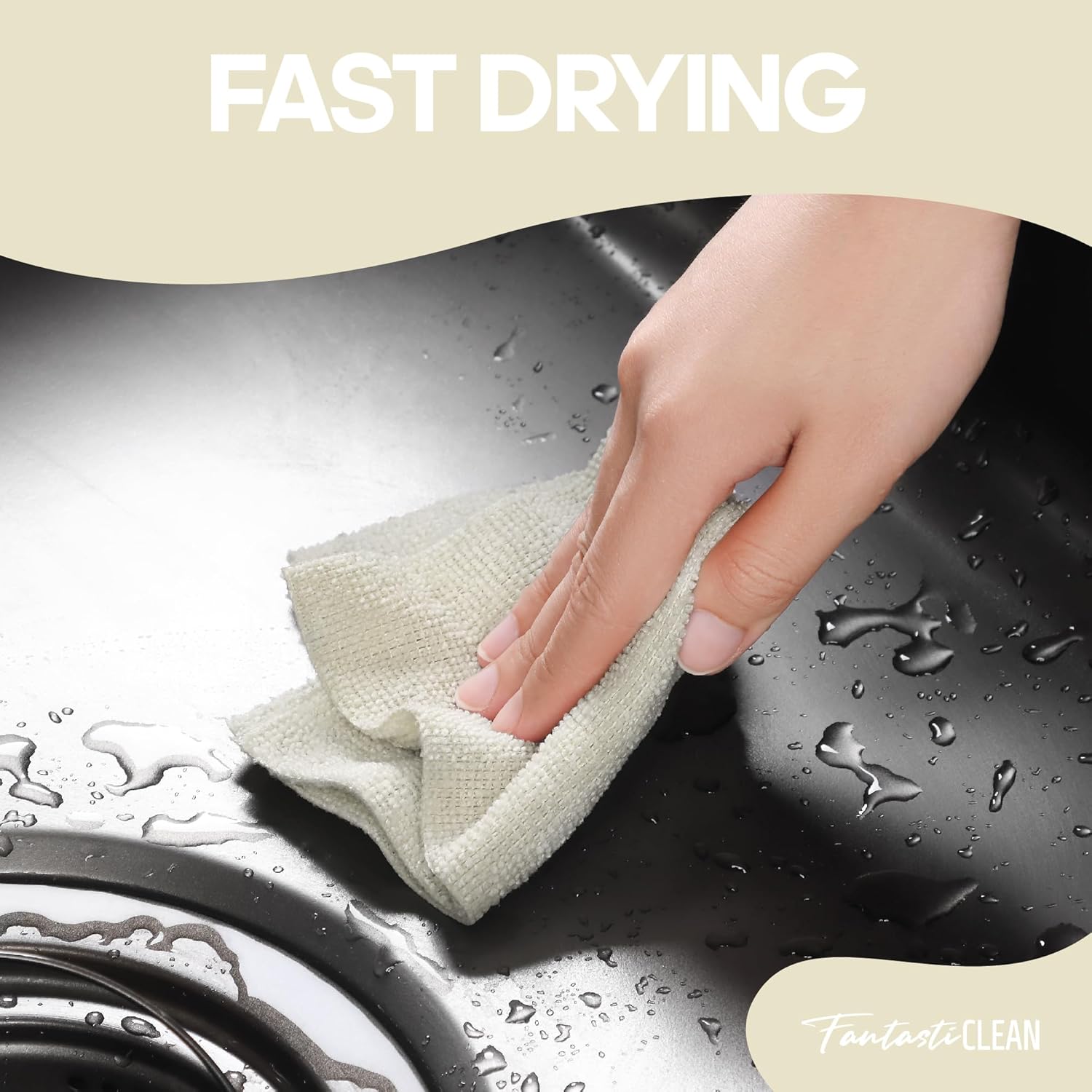 ✨ Microfiber Cleaning Cloths 🧼🌿 Reusable & Eco-Friendly 🏡💧