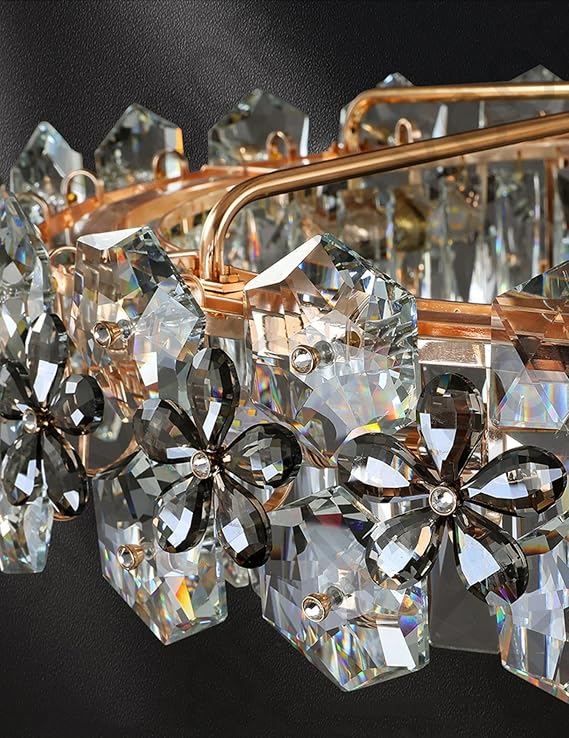 Crystal Glow Chandelier ✨💎 Luxury Lighting 🏡🌟